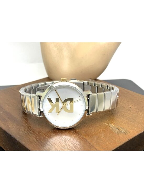 DKNY Women\'s Watch NY2999 Modernist Quartz Gold Silver Stainless Steel 32mm main image 12